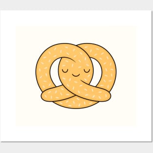 Happy Pretzel Posters and Art